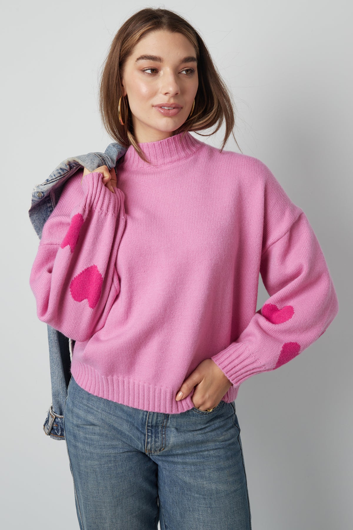 Comfort Heart Knitted Sweater