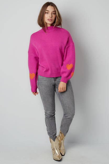 Comfort Heart Knitted Sweater