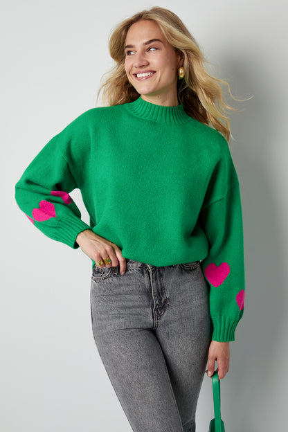 Comfort Heart Knitted Sweater