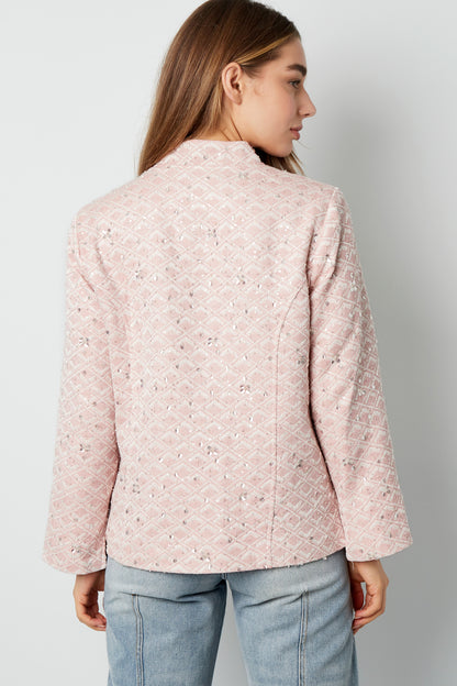 Pink Glitter Jacket