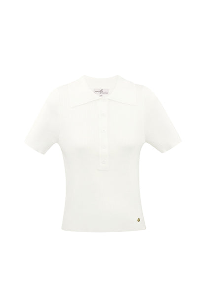 Polo Half-Button Up Top