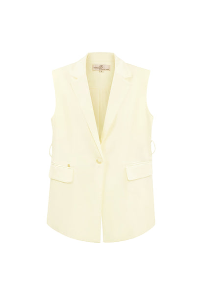 Waistcoat Belted Blazer