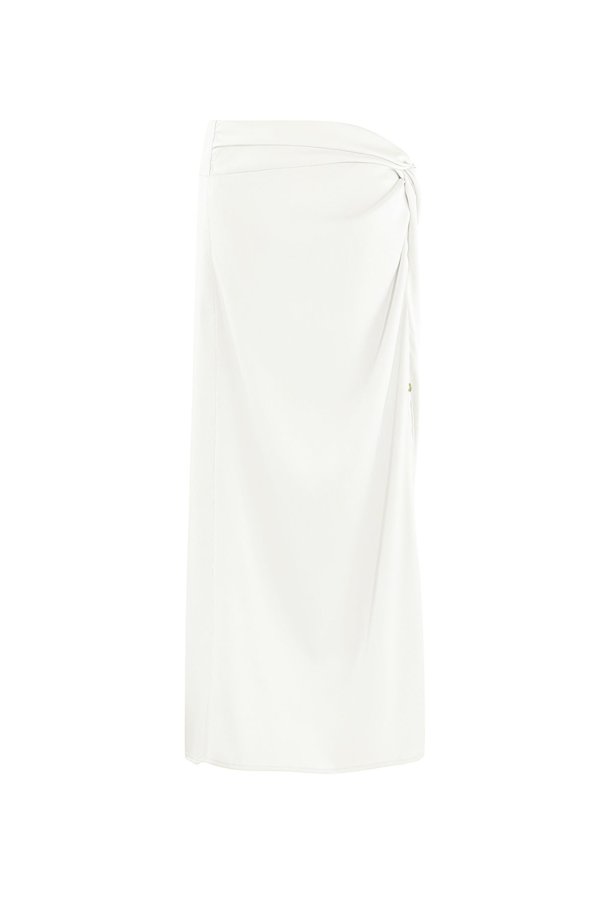 Knotted Maxi Skirt