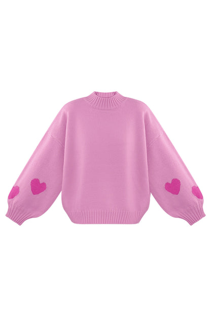 Comfort Heart Knitted Sweater