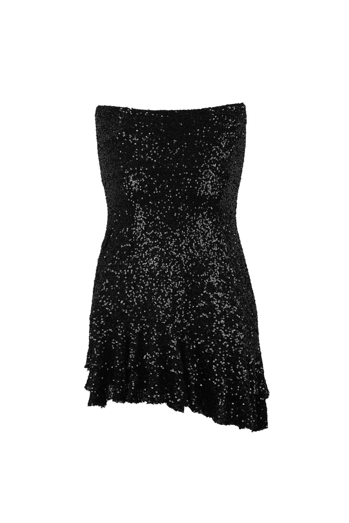 Glitter Bow Mini Dress