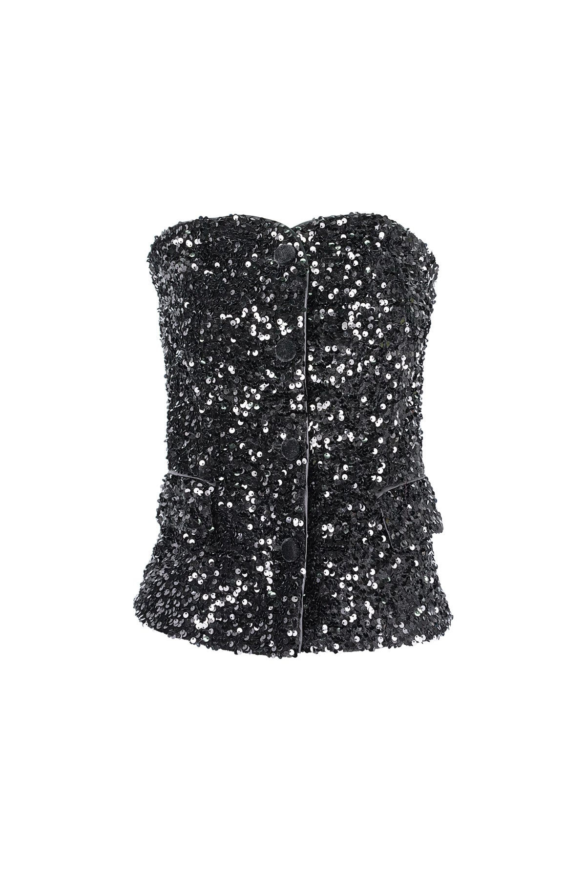 Glitter Corset Top