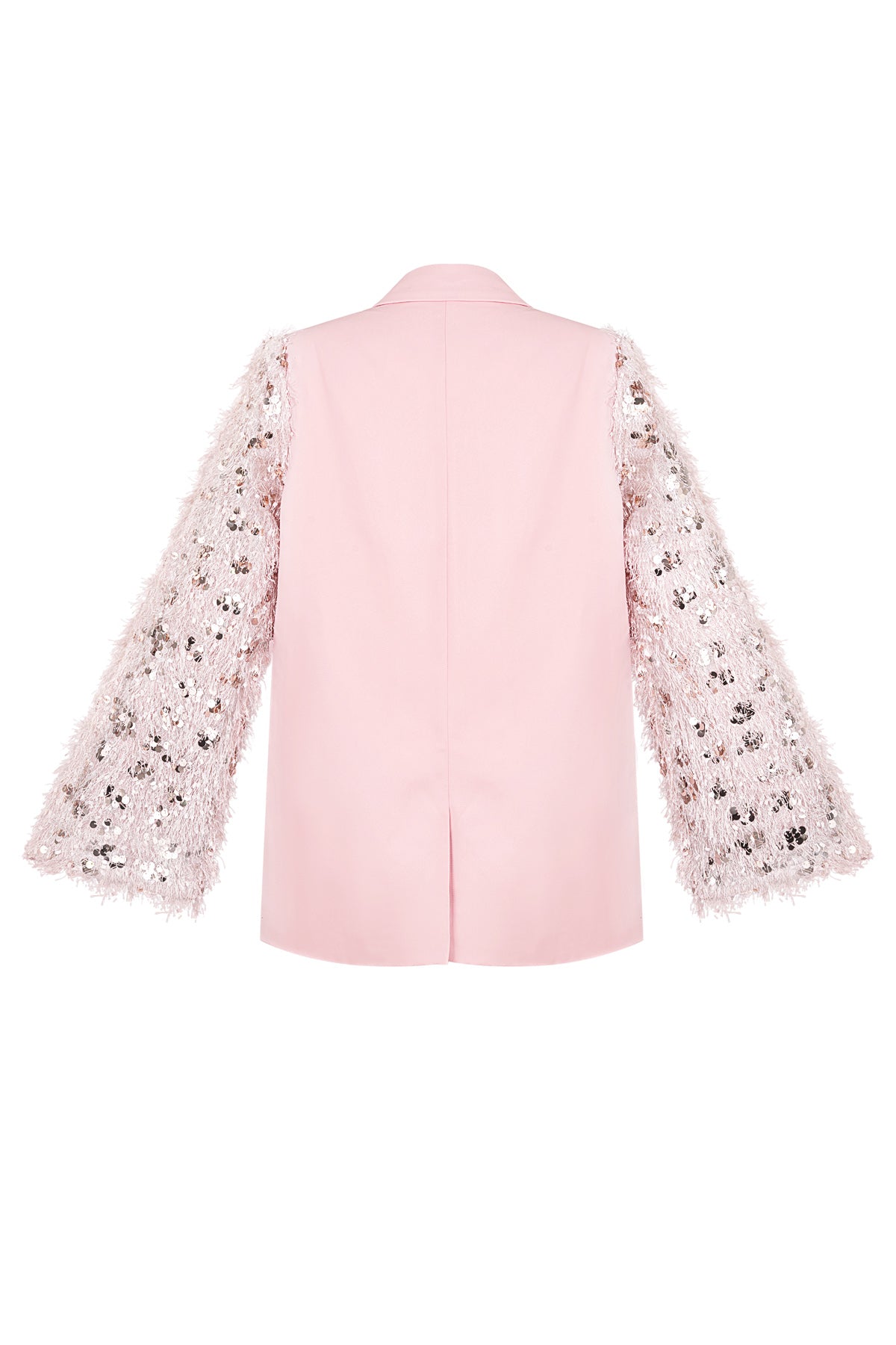 Sparkly Fluff Pink Blazer